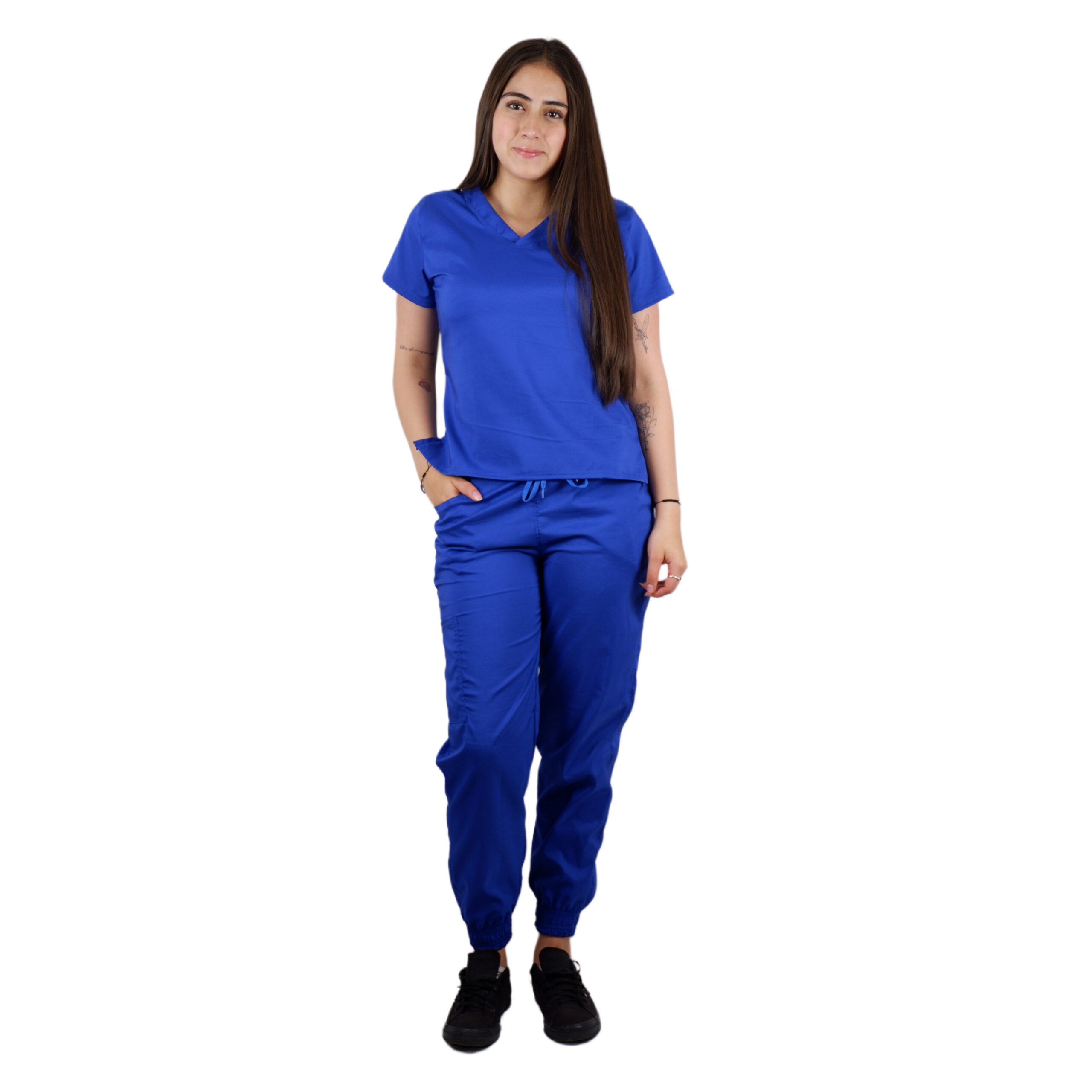 Uniforme antifluido Azul Rey