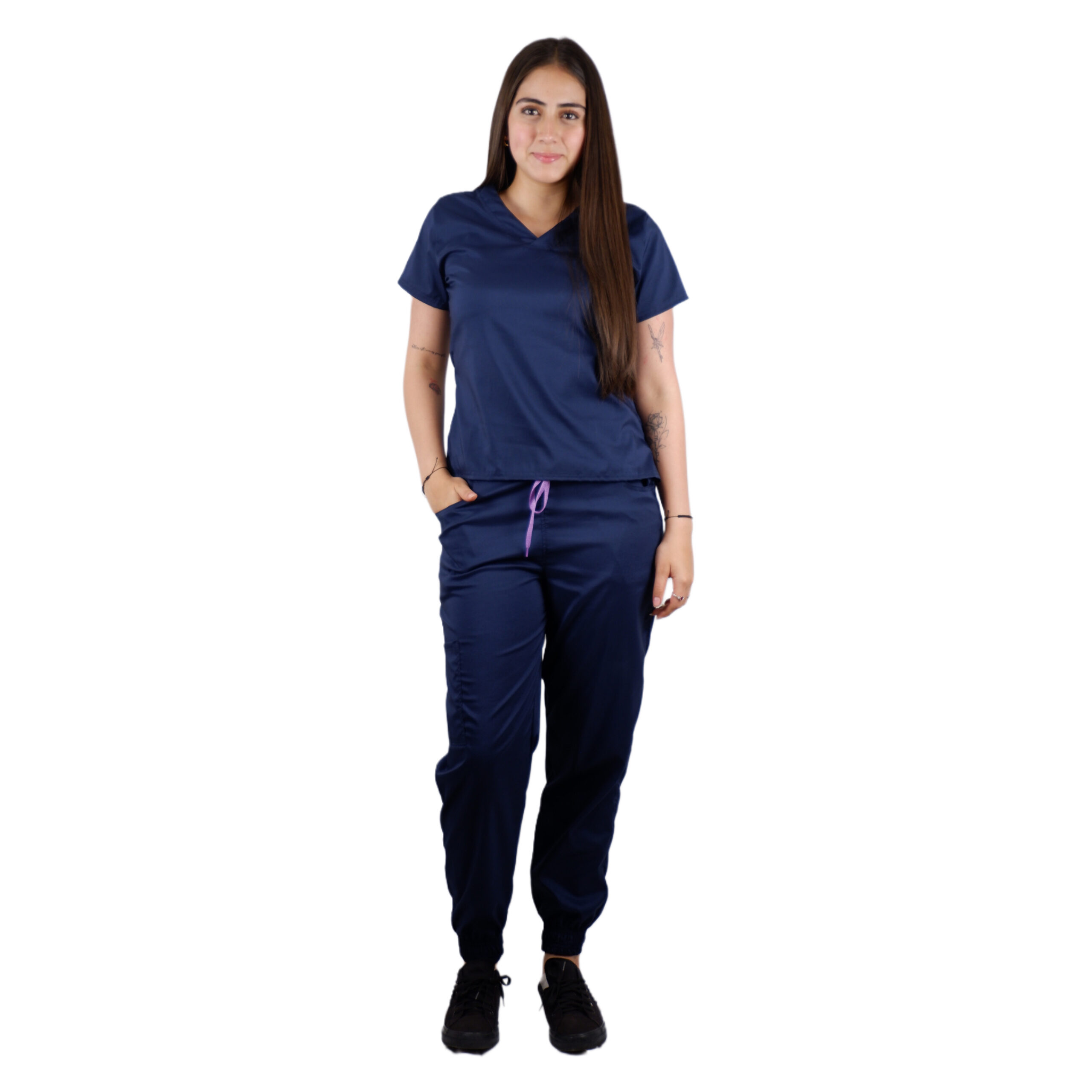 Uniforme antifluido Azul Oscuro