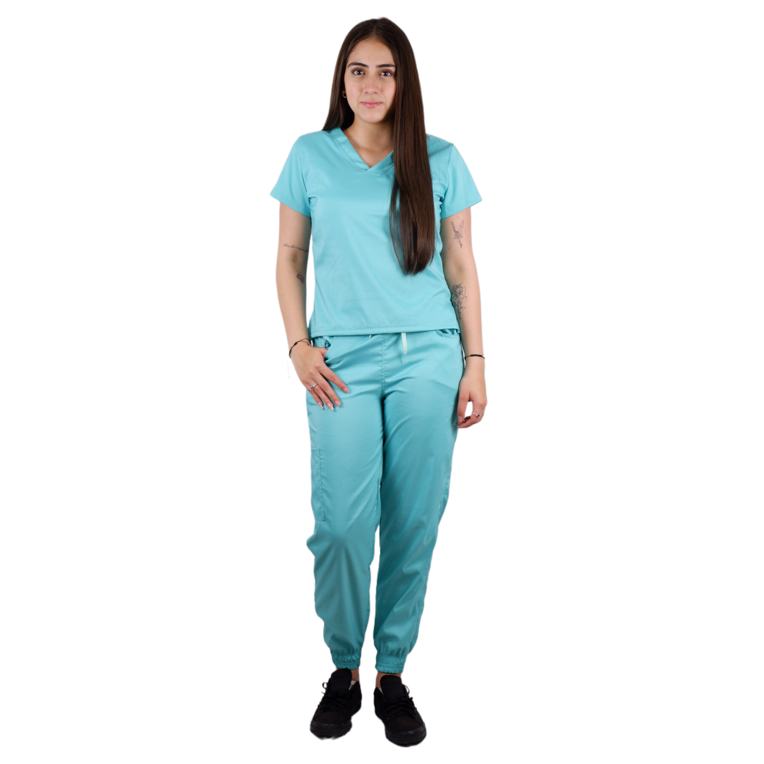 Uniforme antifluido Verde Menta