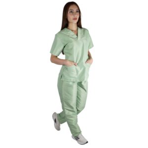Uniforme Antifluido Verde Manzana